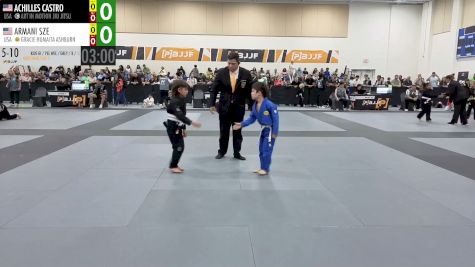 Achilles Castro vs Armani Sze 2026 PBJJF Pan American Jiu-Jitsu Championships
