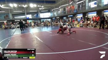 145 lbs Champ. Round 1 - Caiden Mears, Ground Zero Wrestling vs Dillon Hinton, Vandalia High School