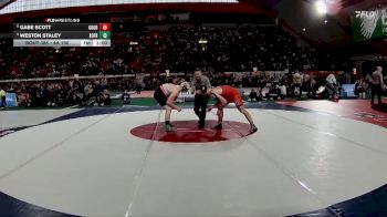 4A 190 lbs Cons. Semi - Weston Staley, South Fremont vs Gabe Scott, Gooding