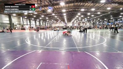 132 lbs Round Of 64 - Justin Beauvais, AZ vs Owen Campbell, PA