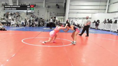 138 lbs Rr Rnd 2 - Sophia Slaughter, Lady Dragons - HSG vs Kamryn Knox, Backyard Barbies - HSG
