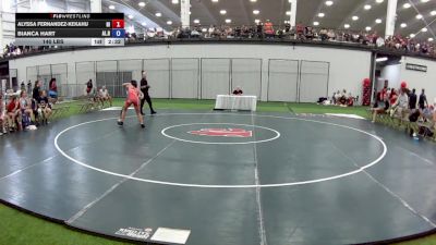140 lbs Alyssa Fernandez-Kekahu, Hawaii vs Bianca Hart, Alabama Red