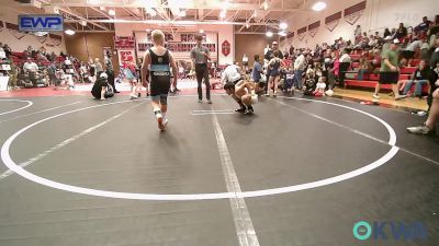 100 lbs Semifinal - Benjamin Fisher, Salina Wrestling Club vs Collin Randall, Keystone Wrestling Club