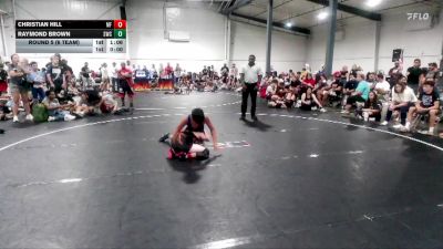 115 lbs Round 5 (6 Team) - Raymond Brown, Storm Wrestling Center vs Christian Hill, MF