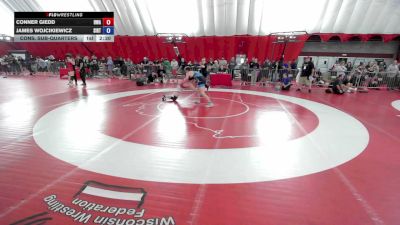 165 lbs Cons. Sub-quarters - Conner Giedd, Heartland Wrestling Academy vs James Wojcikiewicz, Southern IL Regional Training Center