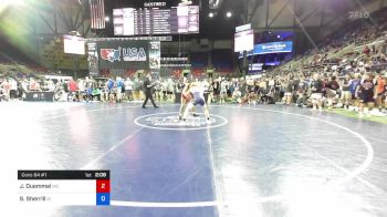 145 lbs Cons 64 #1 - Jace Duemmel, Missouri vs Shane Sherrill, Idaho