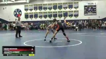 126 lbs Quarterfinal - Kenneth Lambert, Strongsville vs Adam Heckman, Howland