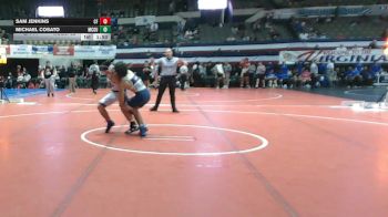 150 lbs Placement (16 Team) - Michael Cosato, McGuffey vs Sam Jenkins, Colonial Forge