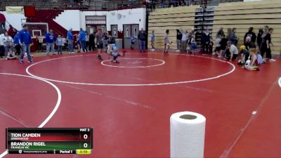 67-73 lbs Round 3 - Brandon Rigel, Franklin WC vs Tion Camden, Greenwood