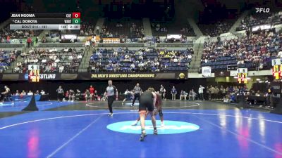 197 lbs Cons. Round 1 - Jean Ngoma, Coe vs Cal Dorota, Wartburg