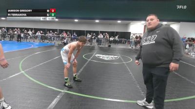 126 lbs Round Of 32 - Jamison Gregory, MI vs Pj Terranova, NJ