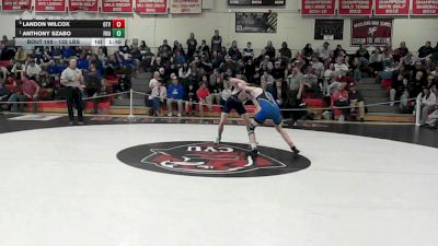 132 lbs Semifinal - Landon Wilcox, Otter Valley vs Anthony Szabo, Fair Haven