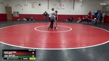 106 lbs Round 2 - Colt Boyles, Notre Dame, Burlington vs Cole Quittem, Fort Madison