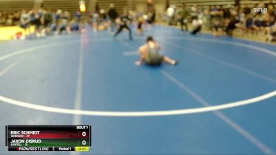 130 lbs Quarterfinals (8 Team) - Eric Schmidt, Wabasso vs Jaxon Disrud, Sartell
