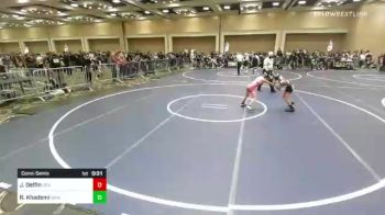 61 lbs Consolation - Joshua Delfin, Driller WC vs Reza Khademi, Daniel Cormier Wr Ac