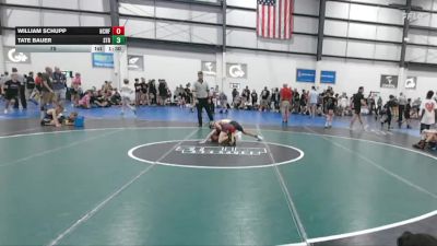 75 lbs Placement (4 Team) - William Schupp, NORTH CAROLINA WRESTLING FACTORY vs Tate Bauer, STAUNTON REAPER