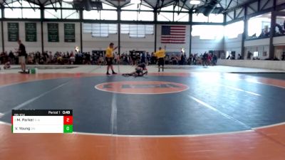 96-104 lbs Cons. Round 3 - Maricio Parker, Rock Island Wrestling B&B vs Vincent Young, Olympus Wrestling