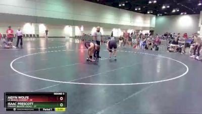 220 lbs Round 3 (6 Team) - Aidyn Wolfe, LG Braves Garrnet vs Isaac Prescott, CHOICES (Beaver Local)