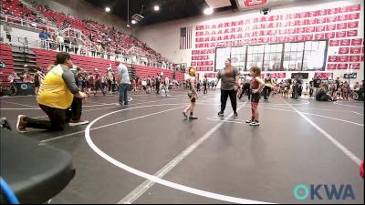 51-54 lbs Consi Of 8 #2 - Sydney Bach, Weatherford vs Annie Raper, Tecumseh Youth Wrestling