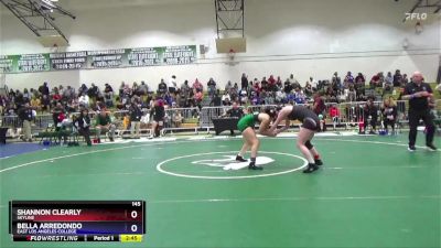 145 lbs Champ. Round 1 - Bella Arredondo, East Los Angeles College vs Shannon Clearly, Skyline