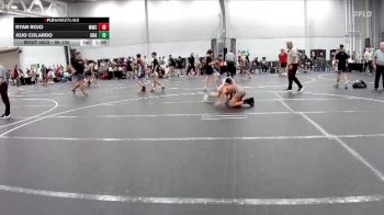 96-100 lbs Quarterfinal - Ryan Rojo, MWC vs Jojo Colardo, Unattached