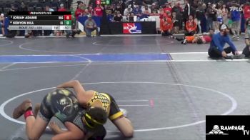 100 lbs Cons. Round 1 - Kenyon Hill, CKSY Lions vs Josiah Adame, Hugoton