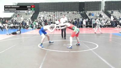 140-H lbs Round Of 16 - Jayden Hennessy, Orchard South WC vs Nico Bodrog, Stray Dawgs