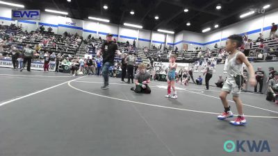 46 lbs Consolation - Easton Hans, Lions Wrestling Academy vs Antonio Gonzales, Standfast