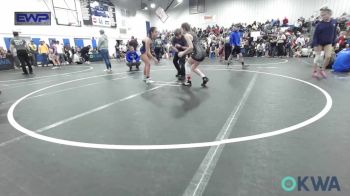 105 lbs Rr Rnd 2 - Bristol St. Clair, Choctaw Ironman Youth Wrestling vs Scarlett Vigil, Team Nomad