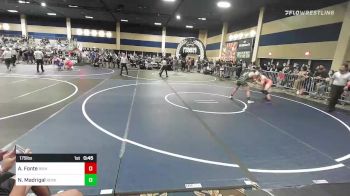 175 lbs Consi Of 16 #1 - Alexander Fonte, Bishop Gorman HS vs Nicholas Madrigal, Royal Regime