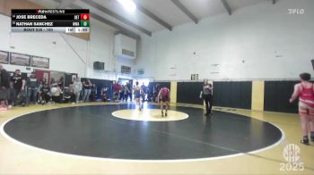 100 lbs Cons. Round 2 - Jose Breceda, Dethrone vs Nathan Sanchez, Wright Wrestling Academy