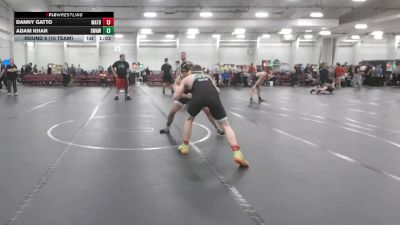 126 lbs Round 8 (10 Team) - Danny Gatto, Mat Assassins Black vs Adam Khan, Savage WA White