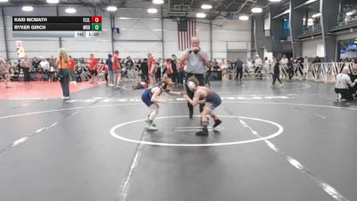 52 lbs Round 5 - 3:oopm Friday - Ryker Girch, Maryland GOLD vs Kaid Mcmath, Florida Elite