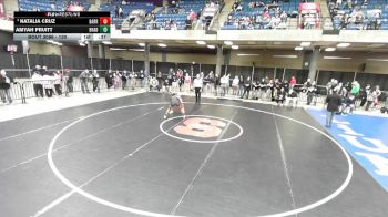 130 lbs Cons. Semi - Natalia Cruz, Unattached vs Amyah Pruitt, Unattached