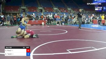 120 lbs Rnd Of 64 - Davin Rose, Minnesota vs Easton Taylor, Kansas