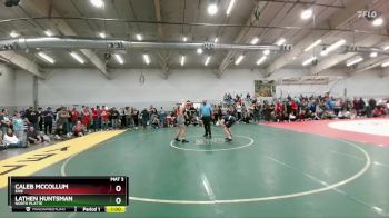 157 lbs Cons. Round 7 - Caleb McCollum, Erie vs Lathen Huntsman, North Platte