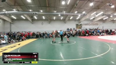 157 lbs Cons. Round 7 - Caleb McCollum, Erie vs Lathen Huntsman, North Platte