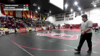 157 lbs Semifinal - Alek Carrera, Long Beach Poly vs Edward Gutierrez, Heritage