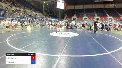 132 lbs Rnd Of 64 - Colin Martin, VA vs Titus Howell, TX