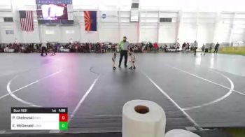 37 lbs Quarterfinal - Peyton Chelewski, Colorado Outlaws vs Elizabeth McDonald, Lemoore WC