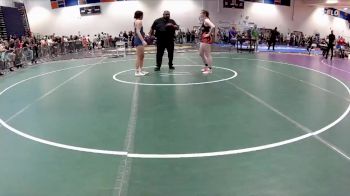 130 lbs Round 3 - Layla Espinoza, Virginia Team Predator vs Abigail Powell, Warmupgang Wrestling Club