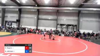 89 kg Prelims - Caden Rogers, Malvern Prep vs Austin Johnson, M2 Gold