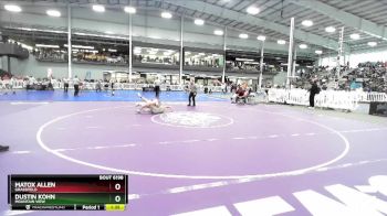 6-150 lbs Quarterfinal - Dustin Kohn, Mountain View vs Matox Allen, Grassfield