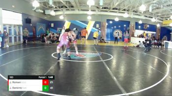 190 lbs Round 6 (8 Team) - Joshua Ramirez, Eagles WC vs Joenel Roman, Soldier City
