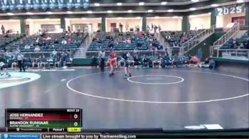 106 lbs Semis & 3rd Wb (16 Team) - Brandon Runhaar, Austin Vandegrift vs Jose Hernandez, Rockwall