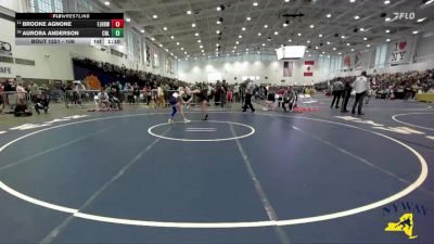 106 lbs Cons. Round 3 - Brooke Agnone, Fairport Jr. Red Raiders Wrestling vs Aurora Anderson, Club Not Listed