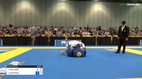 JEREMIAH WILLIAMS vs JEYSEN SANTIAGO 2018 World Master IBJJF Jiu-Jitsu Championship