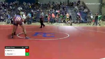 170 lbs Quarterfinal - Richard Harris, Trion Mat Dogs vs Carson Royster, Oconee Youth Wrestling