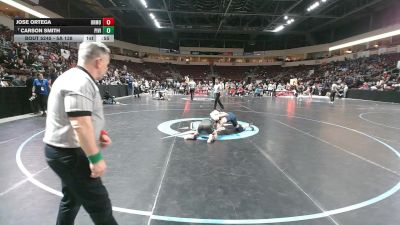 5A 138 lbs Cons. Round 2 - Carson Smith, Piedra Vista vs Jose Ortega, Organ Mountain