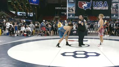 215 lbs Cons. Rd Of 32 - Waylon Gaffney, Pennsylvania vs Nicholas Balbuena, California